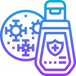 gel antibatterico icona