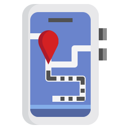 Mobile map icon