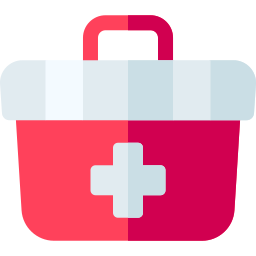 First aid kit icon