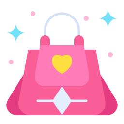 bolso de mujer icono