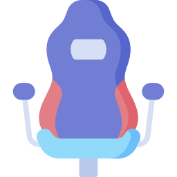 cadeira de jogo Ícone