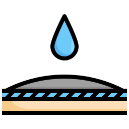 wodoodporna tkanina ikona