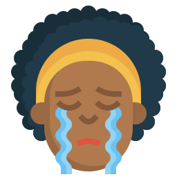 Crying icon