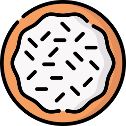 Cookie cake icon