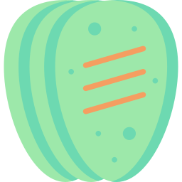 Grilled cactus icon
