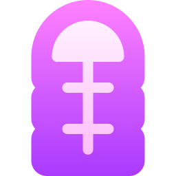 Sleeping bag icon