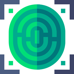 fingerabdruckscan icon