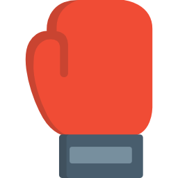 guante de boxeo icono