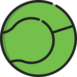 Tennis ball icon