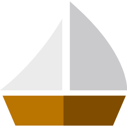 barca a vela icona