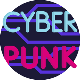 cyberpunk icoon