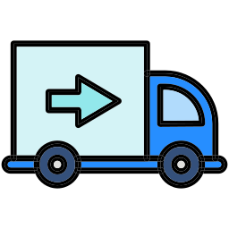 Delivery van icon