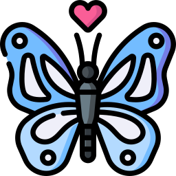 mariposa icono