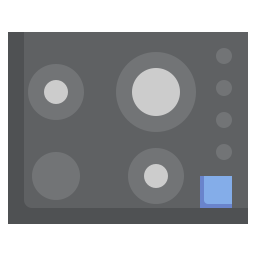 Induction stove icon