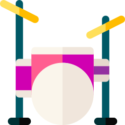 Drum set icon