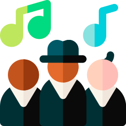 gruppo musicale icona
