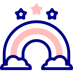 Радуга иконка