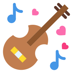 guitarra icono