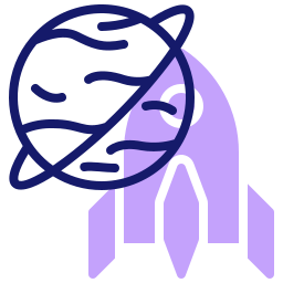 astronomía icono