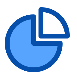 diagramme circulaire Icône