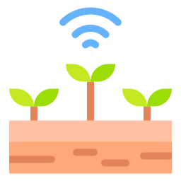 Smart farming icon