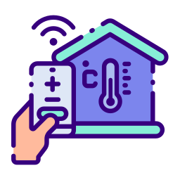 Smart heating icon