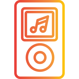 leitor de mp3 Ícone