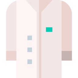 blouse de laboratoire Icône