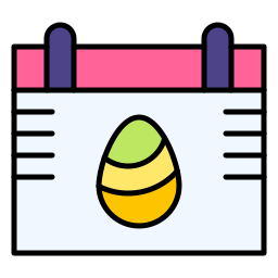 Happy easter icon