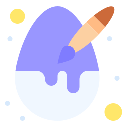 Easter day icon