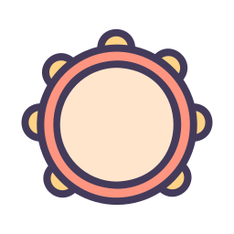 Tambourine icon