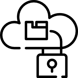 Cloud computing icon