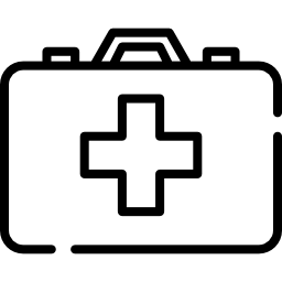 First aid kit icon