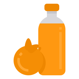 sok pomarańczowy ikona