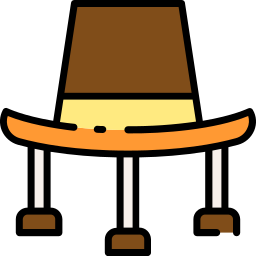 chapéu de cortiça Ícone
