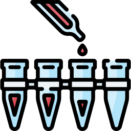 Blood sample icon