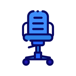 Office chair icon