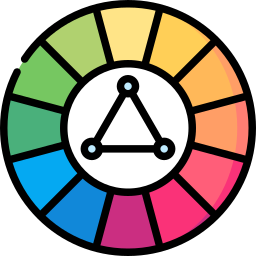 kleur theorie icoon