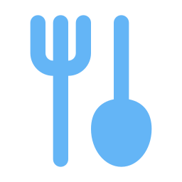 Spoon and fork icon