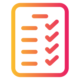 Paper list icon