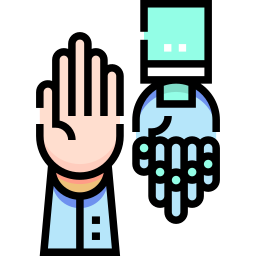 Robotic arm icon