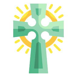 Celtic cross icon