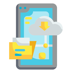 Cloud computing icon