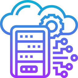 Cloud server icon