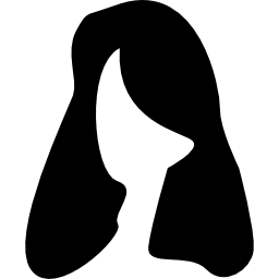 여성 머리카락 icon