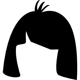 cheveux courts Icône
