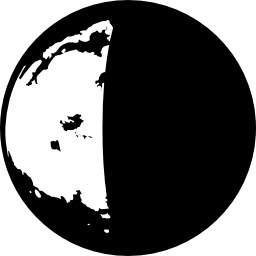 달의 위상 기호 icon