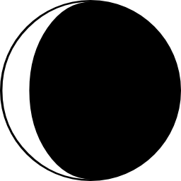 月相記号 icon