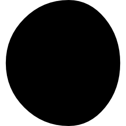 Символ фазы луны с кратерами иконка