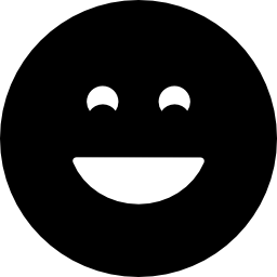 笑顔の幸せな顔文字 icon